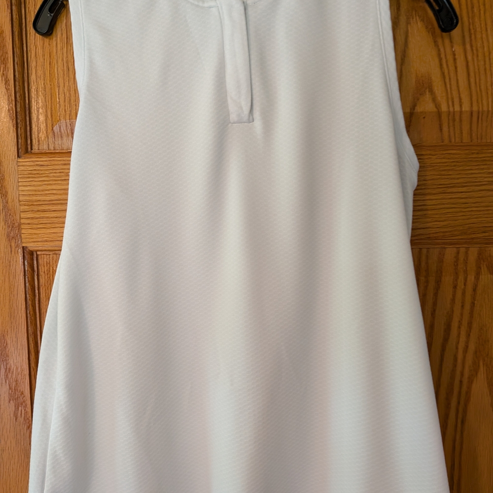 Nike White Dri-FIT Polo Shirt